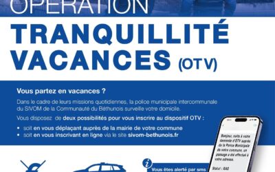 Opération tranquillité vacances